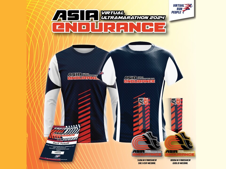 Asia Endurance Virtual UltraMarathon 2024