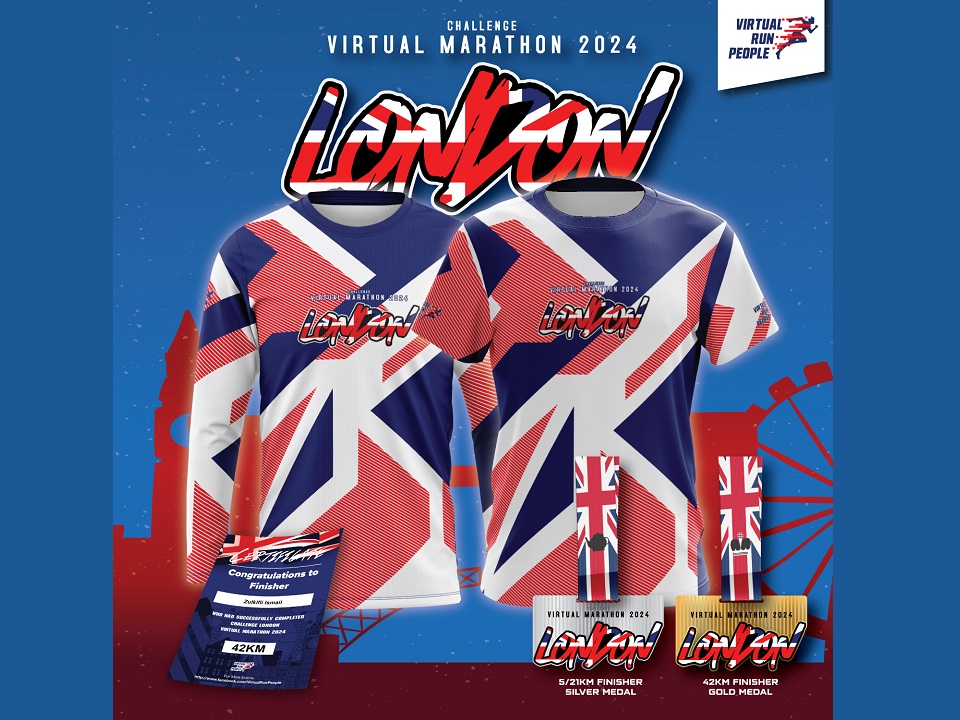 Challenge London Virtual Marathon 2024