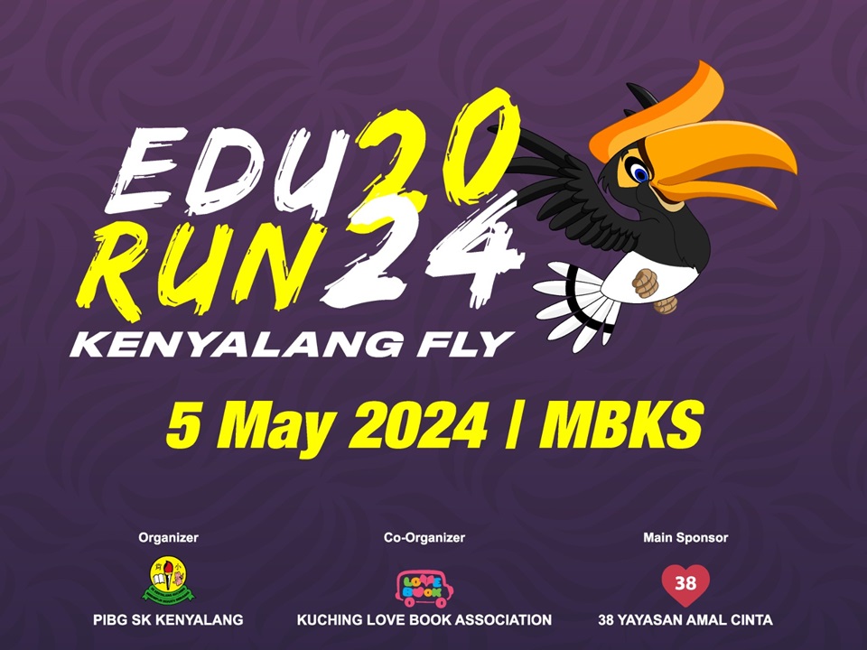Edu 2.0 Charity Run 2024 Kenyalang Fly