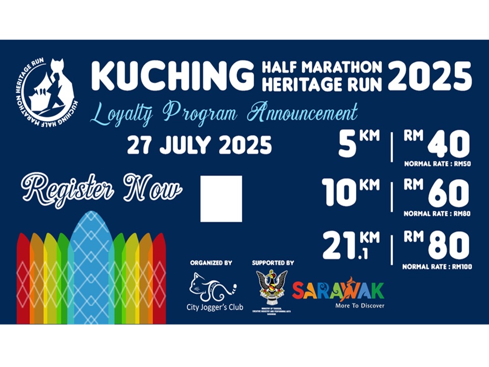 Kuching Half Marathon Heritage Run 2025