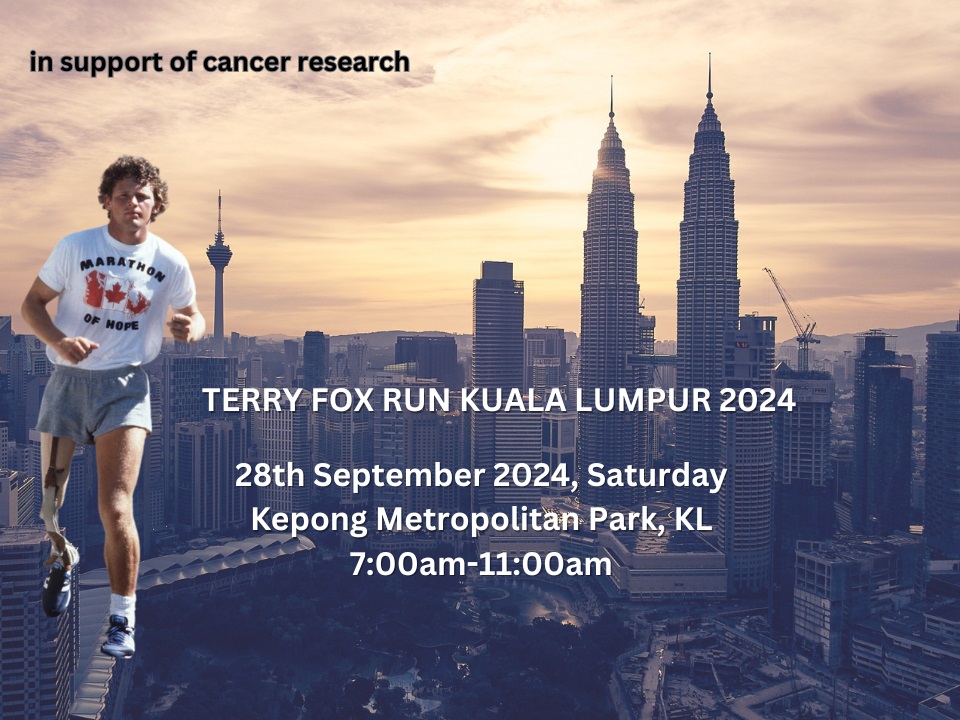Terry Fox Run Kuala Lumpur 2024