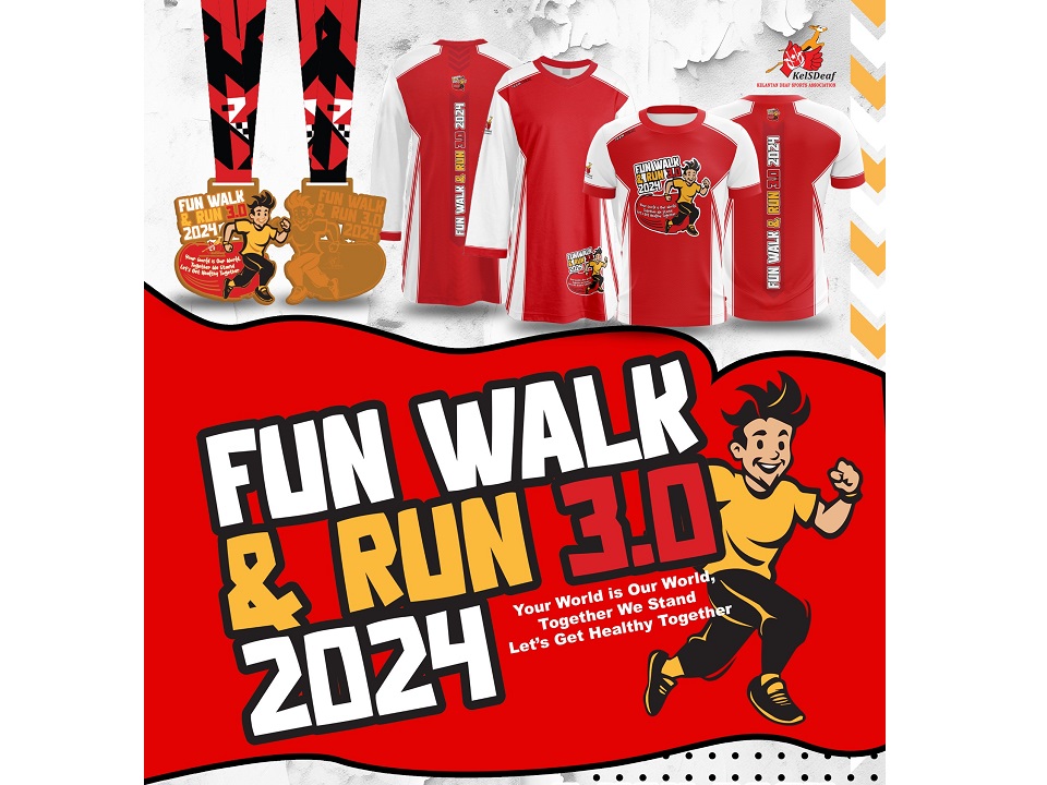 Your World is Our World, Together We Stand Let's Get Healthy Together Fun Walk & Run 3.0 2024