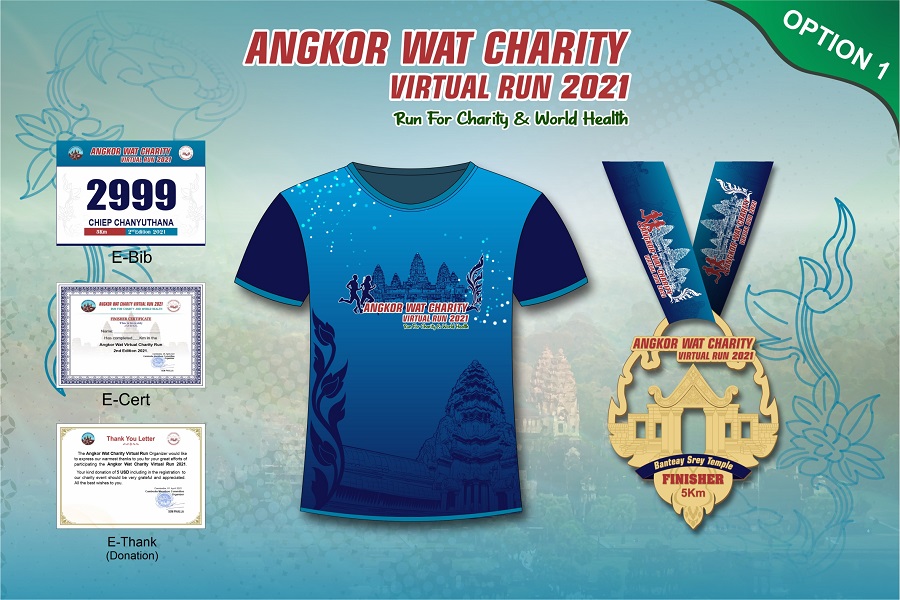 Angkor Wat Charity Virtual Run 2021