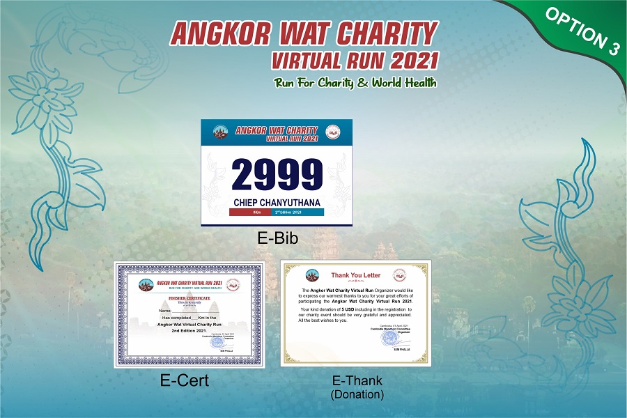Angkor Wat Charity Virtual Run 2021