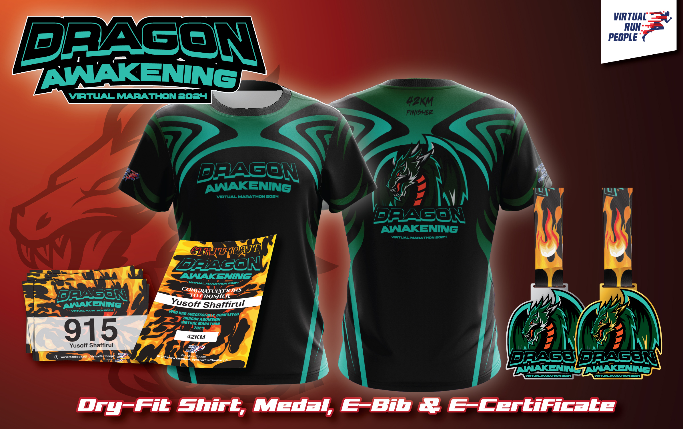 Dragon Awakening Virtual Marathon 2024