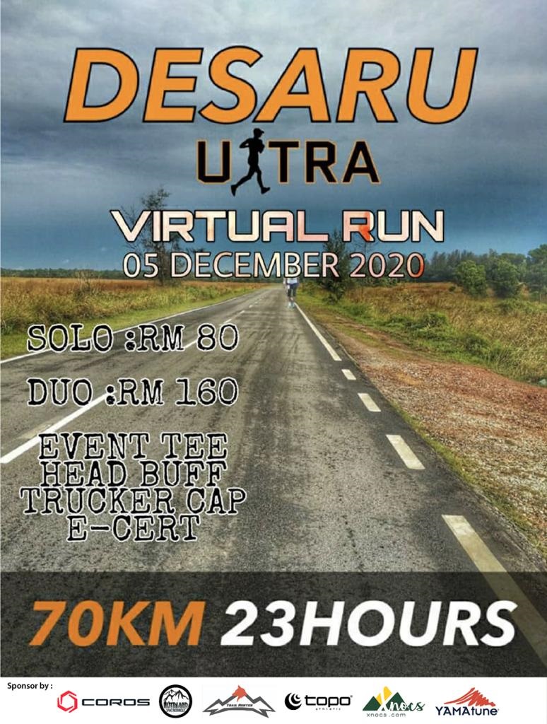 Desaru Ultra Virtual Run 2020