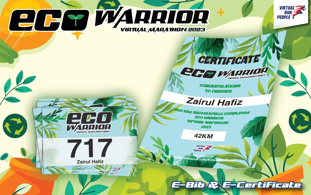 Eco Warrior Virtual Marathon 2023