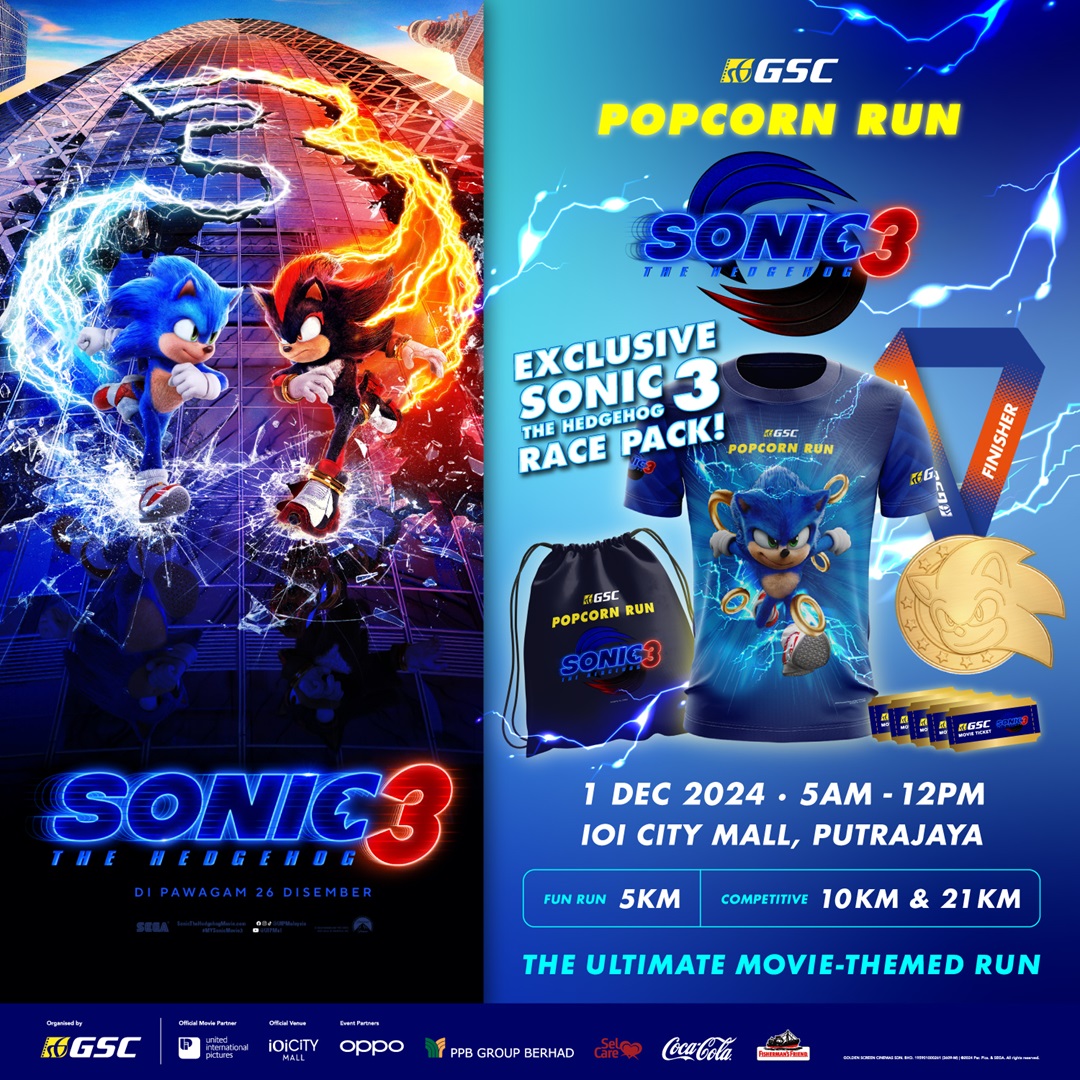 GSC Popcorn Run - The Sonic Hedgehog 3