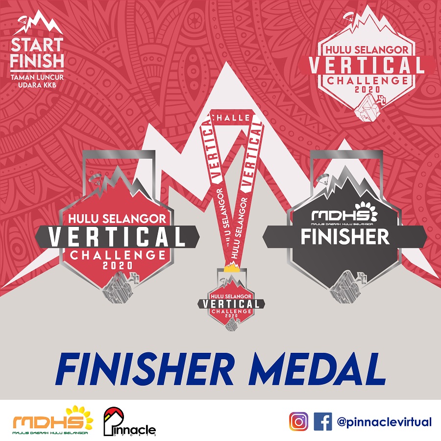 Hulu Selangor Vertical Challenge 2020 - Finisher Medal