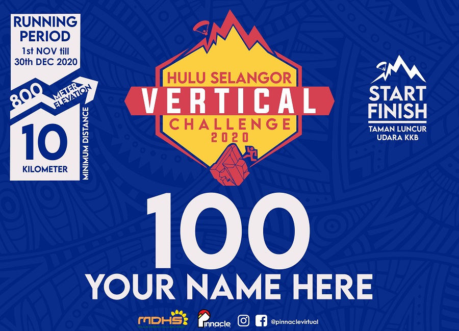 Hulu Selangor Vertical Challenge 2020 - E-Bib
