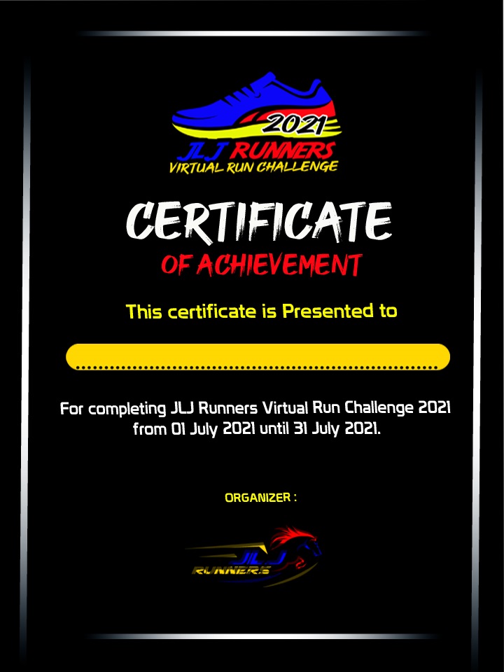 JLJ Runners Virtual Run 2021