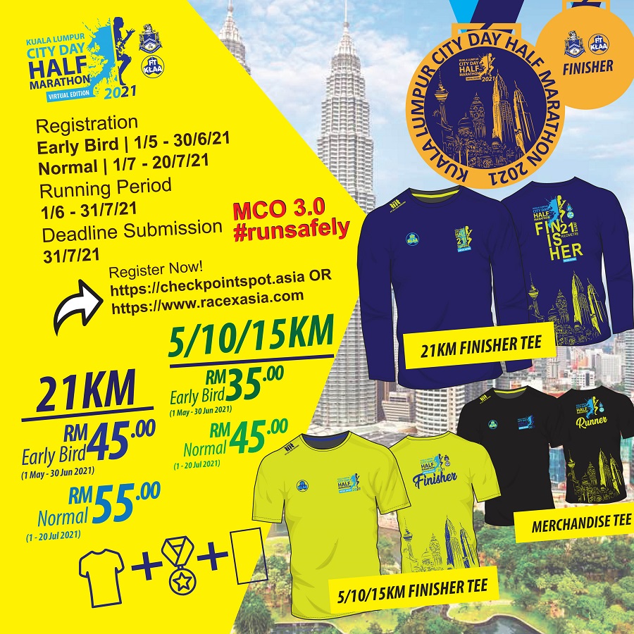 Kuala Lumpur City Day Half Marathon