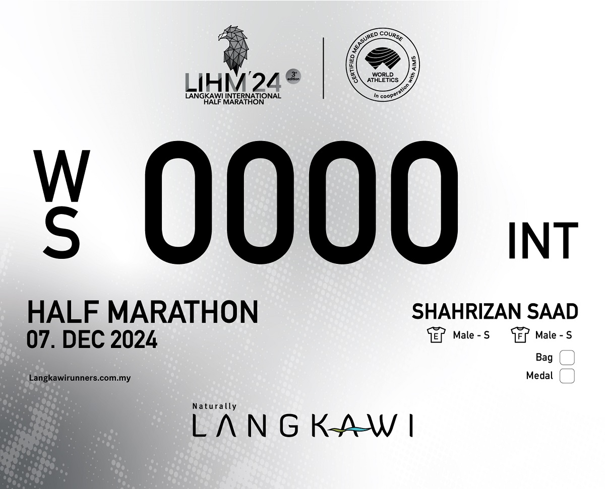 Langkawi International Half Marathon 2024