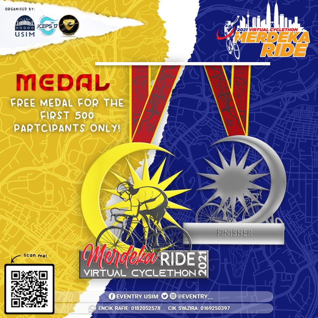 Merdeka Ride Virtual Cyclethon 2021