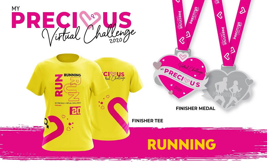 Finisher Tee And Medal - Running