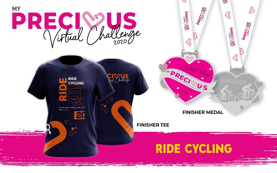 Finisher Tee And Medal - Ride Cycling