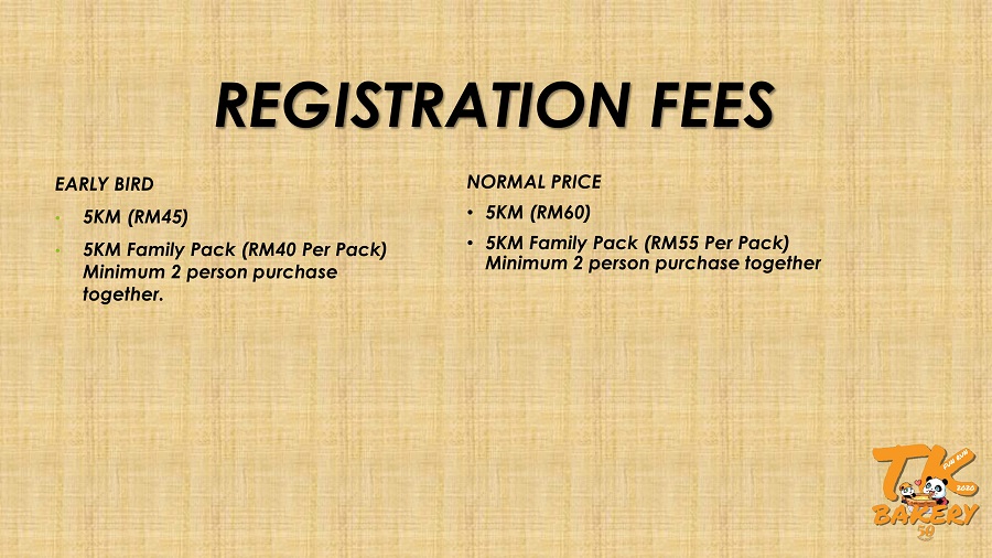 registration fees