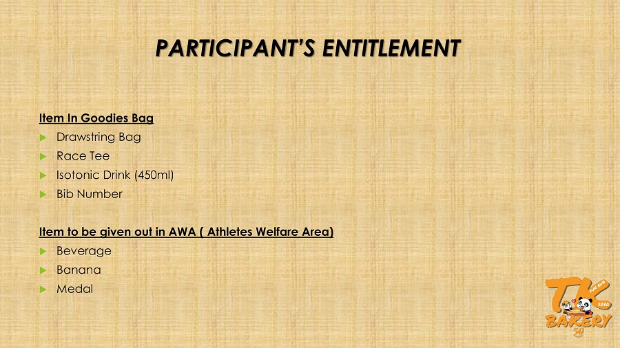participant entitlement