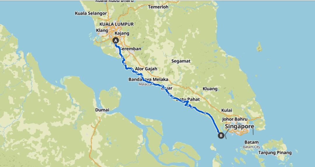 TPRS23 - S2S 358KM Route Information