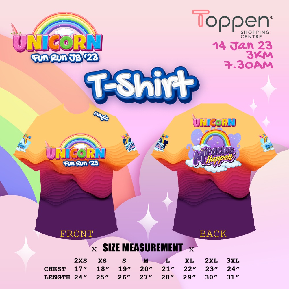 Unicorn Fun Run Johor Bahru 2023