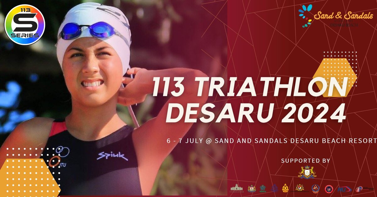 113 Triathlon Desaru 2024 Banner