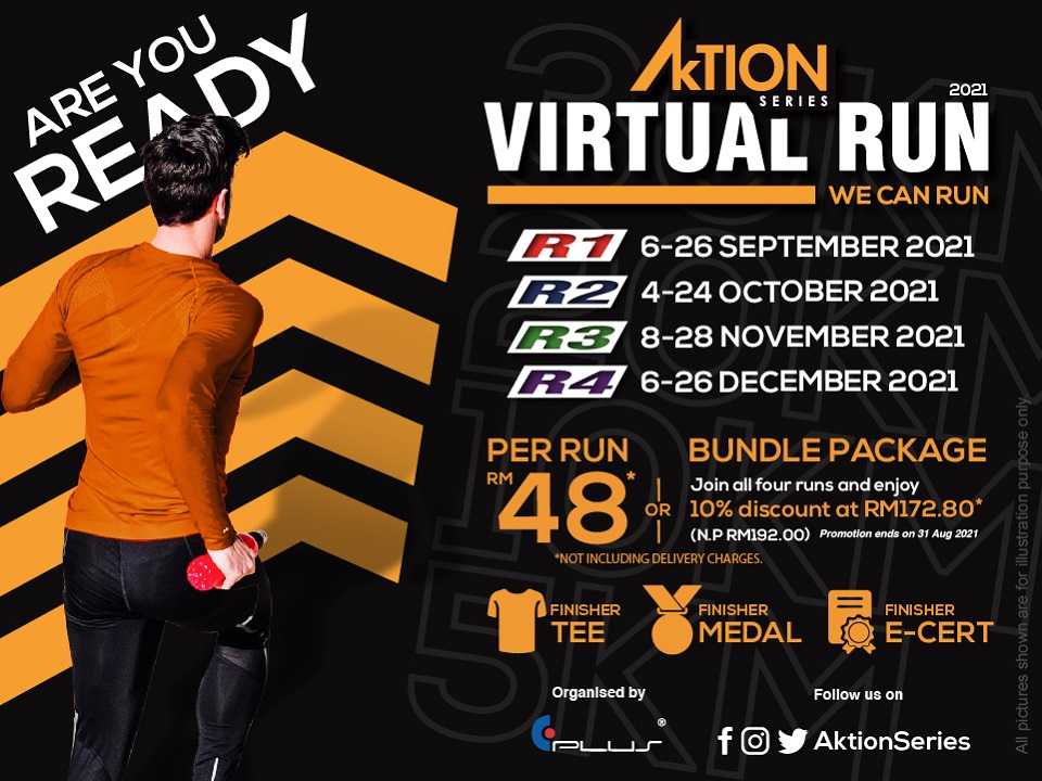 AktionSeries Virtual Run 2021