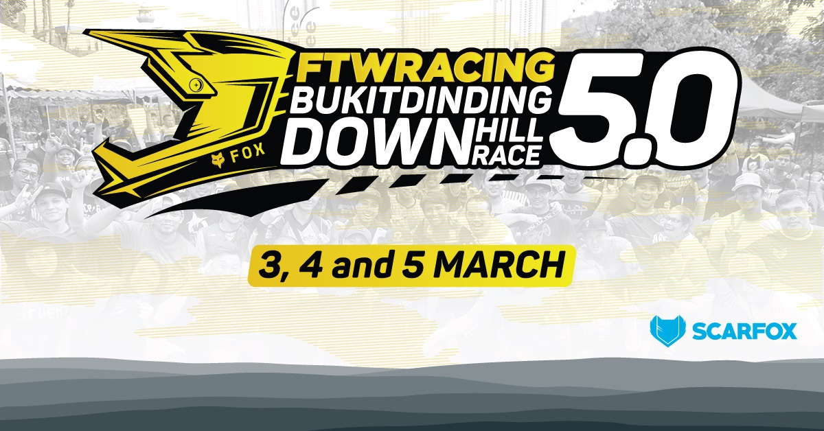 FTW Racing Bukit Dinding Downhill Race 5.0 Banner