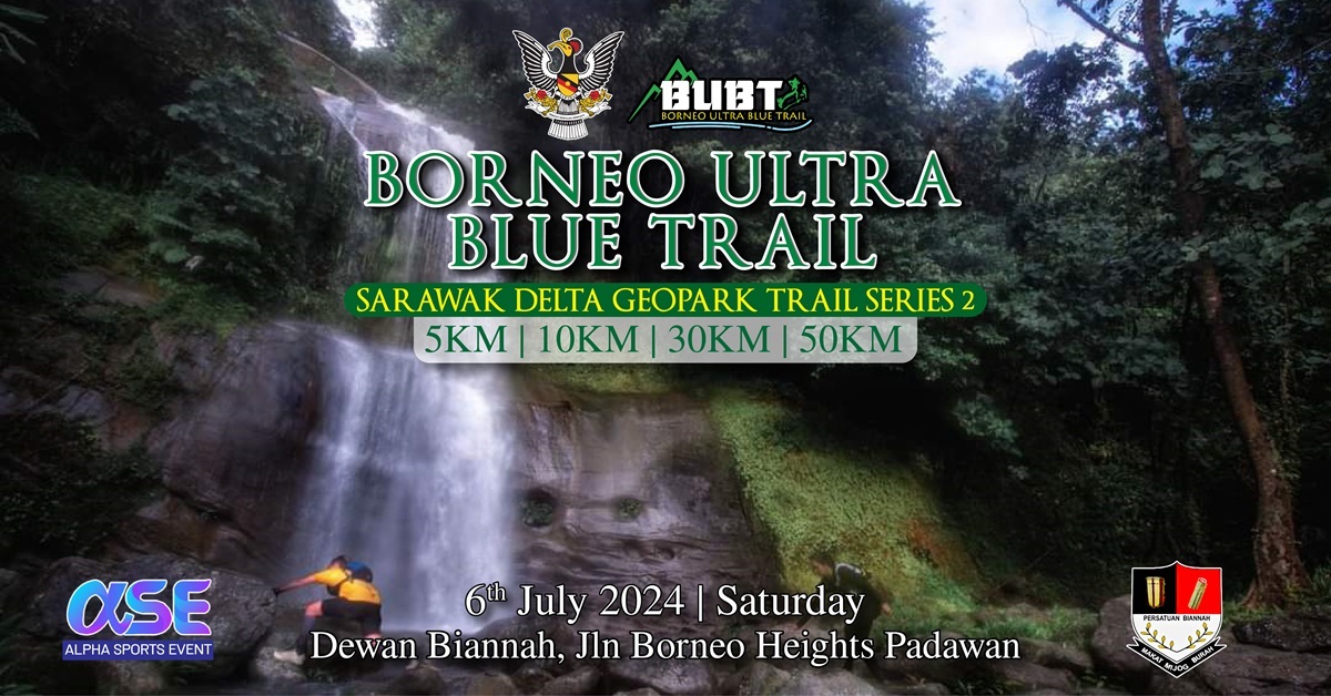 Borneo Ultra Blue Trail 2024 Banner