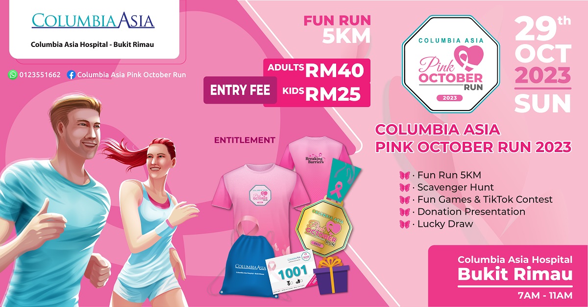 Columbia Asia Pink October Run 2023