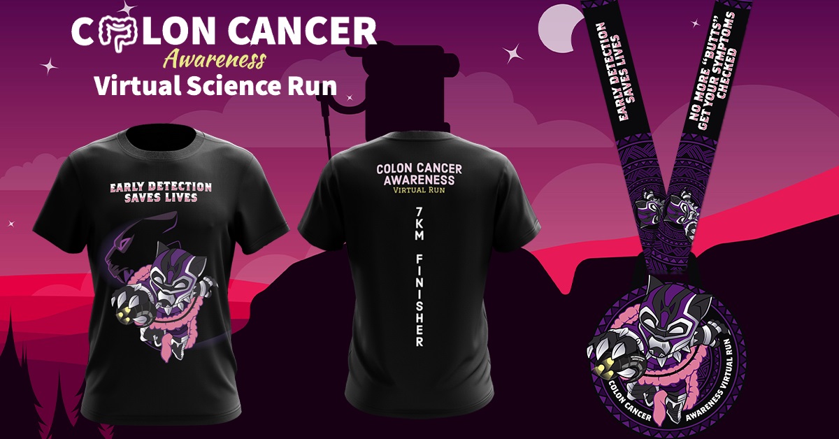Colon Cancer Awareness Virtual Run