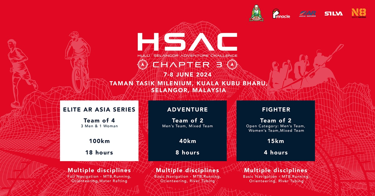 Hulu Selangor Adventure Challenge 2024 Banner