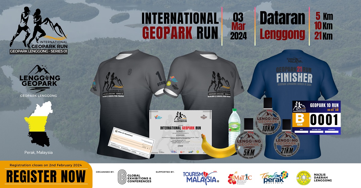 International Geopark Run (IGR) 2024 – Series 01, Geopark Lenggong