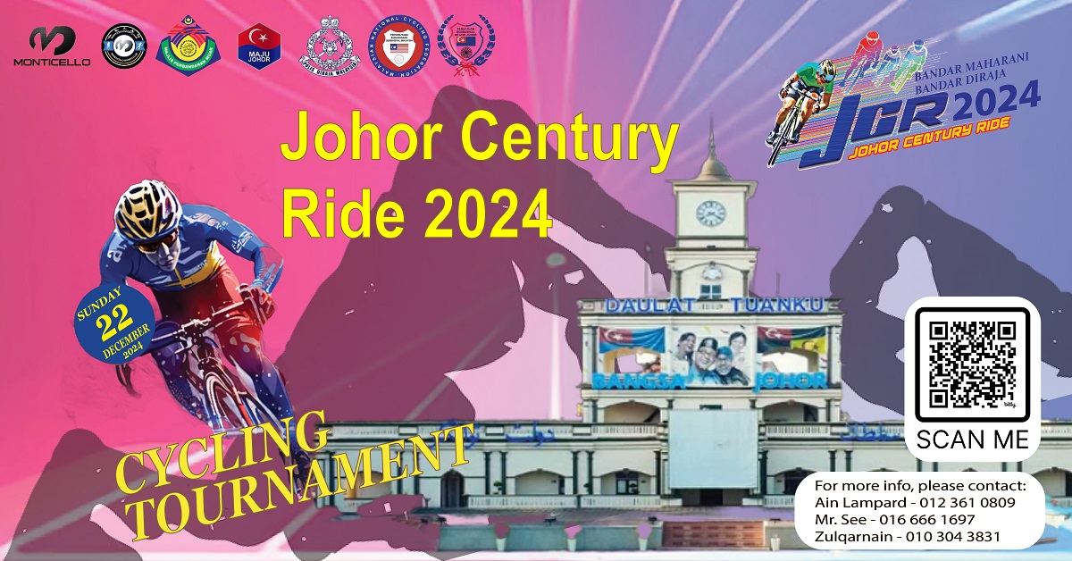 Johor Century Ride 2024 Banner