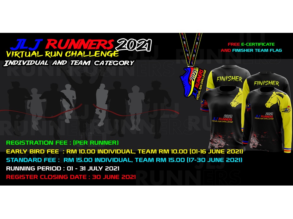 JLJ Runners Virtual Run Challenge 2021