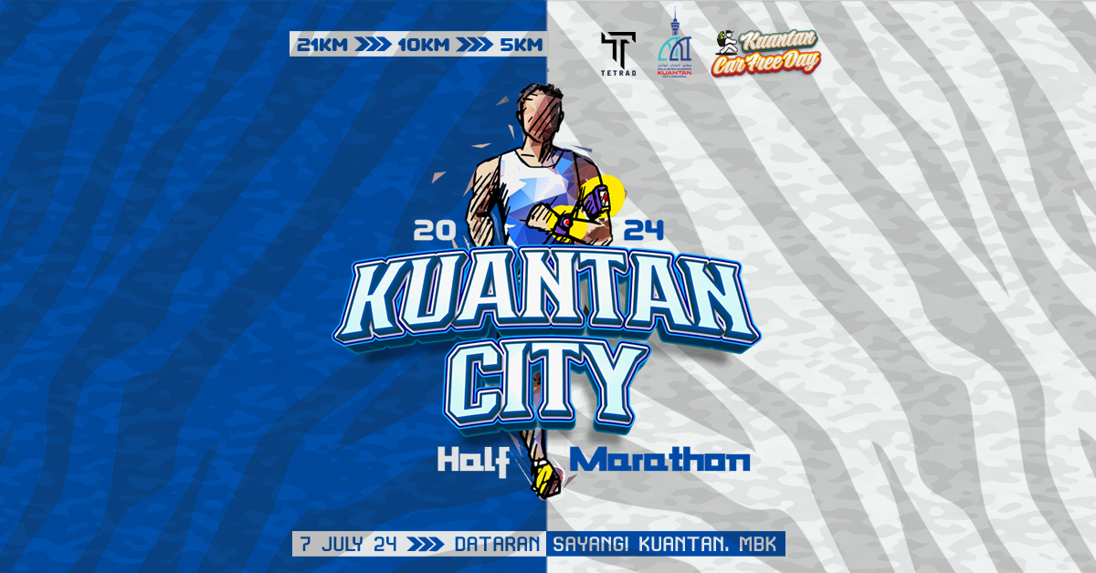 Kuantan City Half Marathon 2024 Banner
