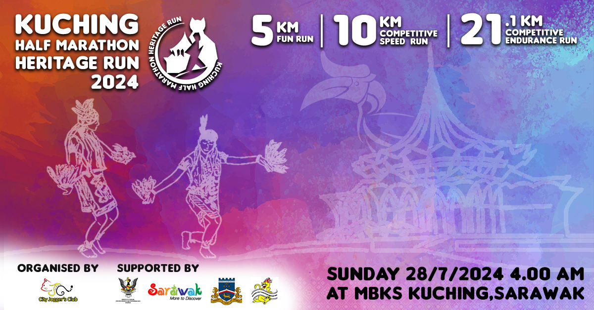 Kuching Half Marathon Heritage Run 2024