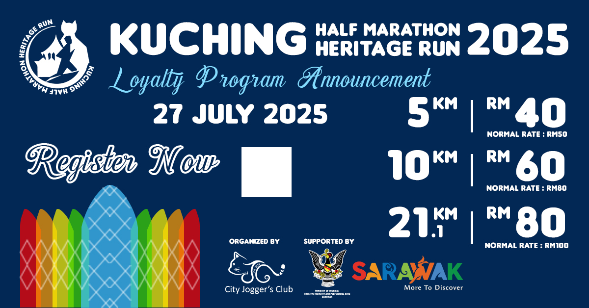 Kuching Half Marathon Heritage Run 2025