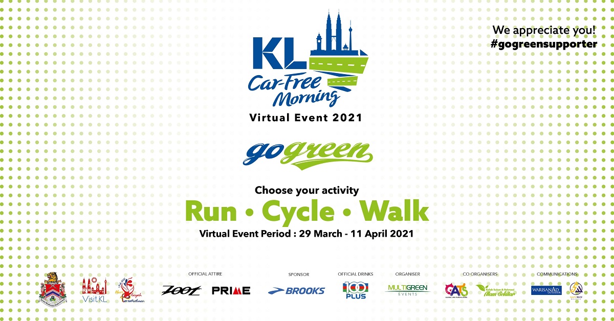 KL Car-Free Morning Virtual Event 2021 Banner