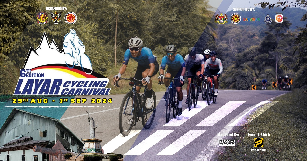 6th Edition Layar Cycling Carnival 2024 Banner