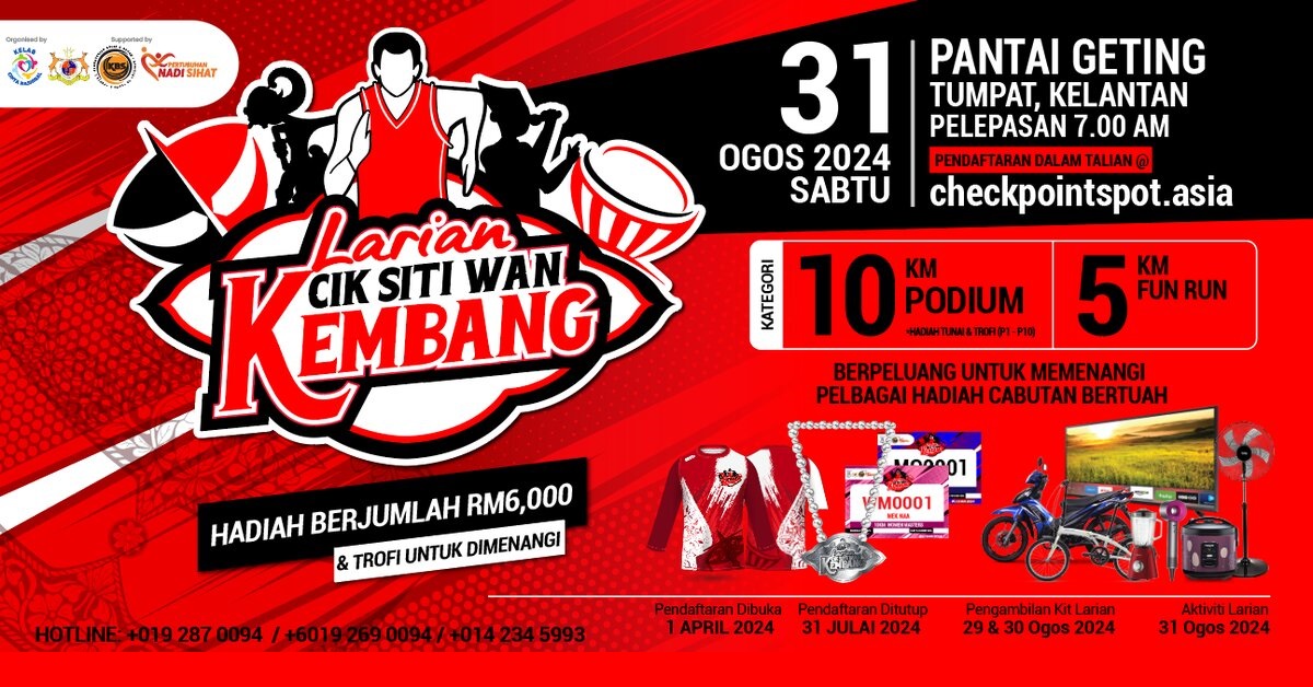Larian Cik Siti Wan Kembang 2024 Banner