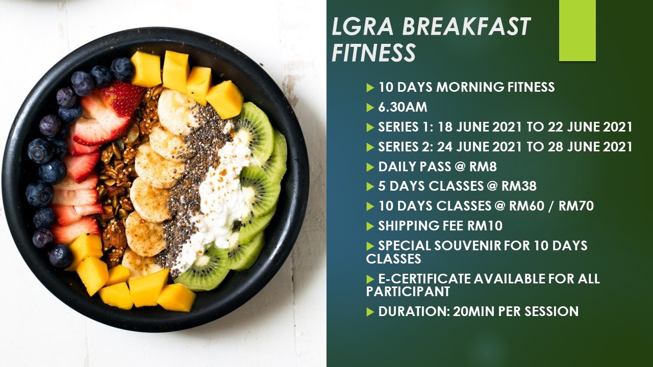 LGRA Breakfast Fitness Banner