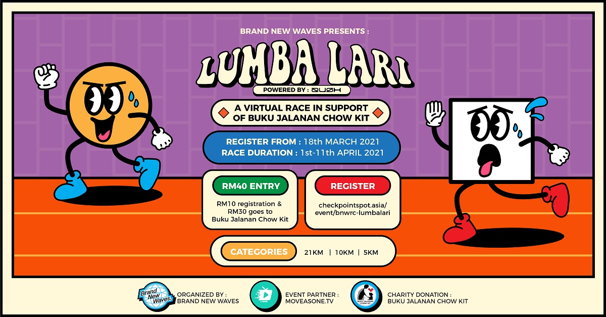 BNWRC Lumba Lari Virtual Race 2021