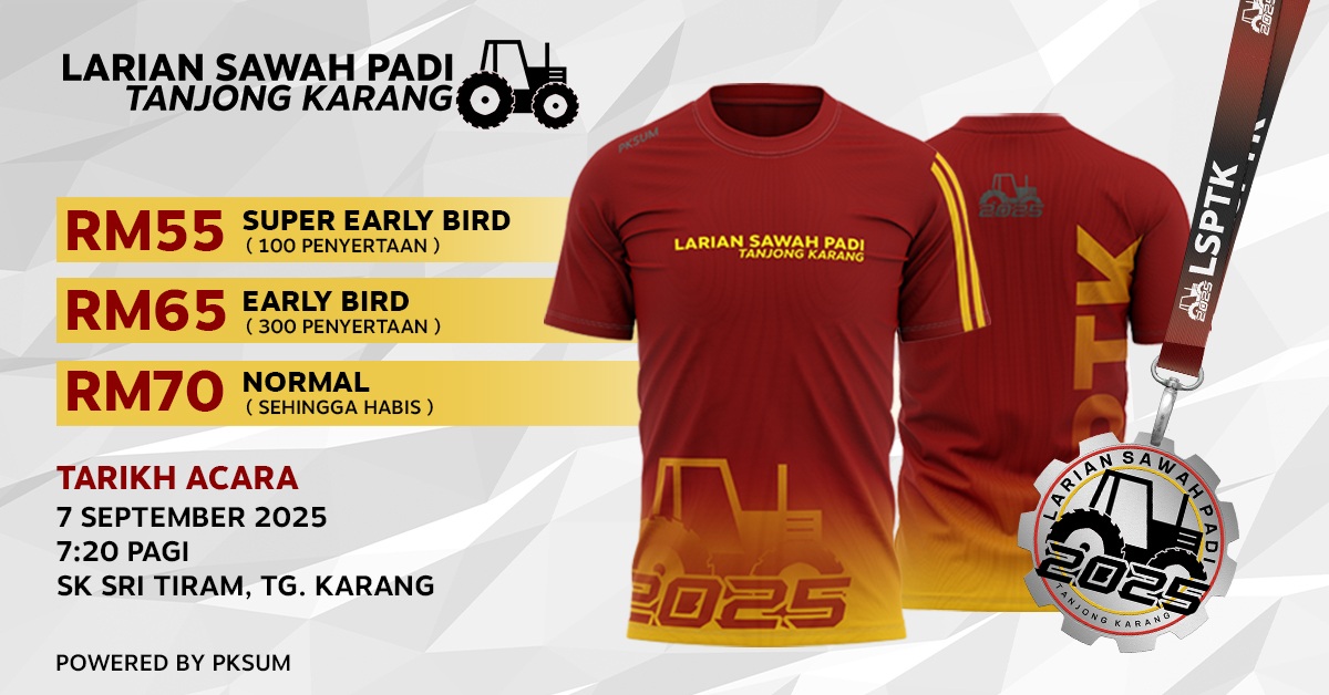 Larian Sawah Padi Tanjong Karang 2025