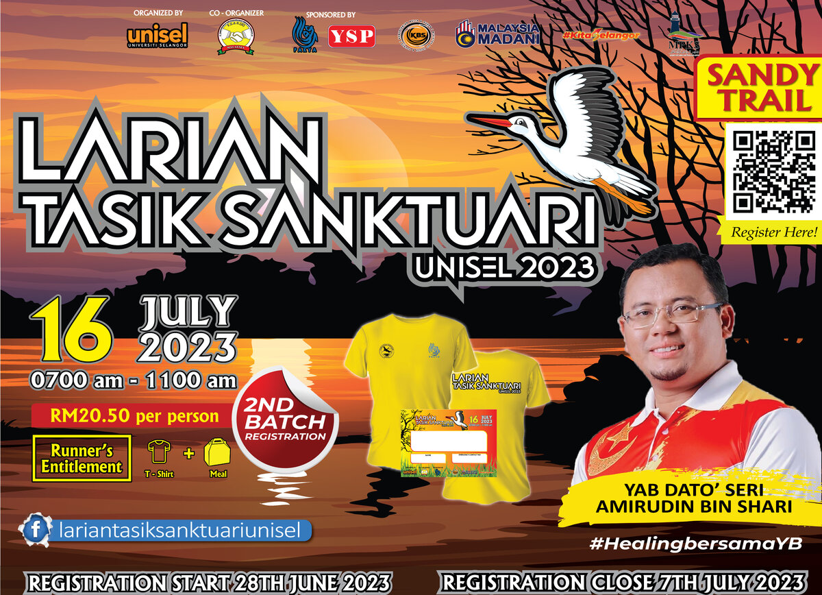 Larian Tasik Sanktuari Unisel 2023