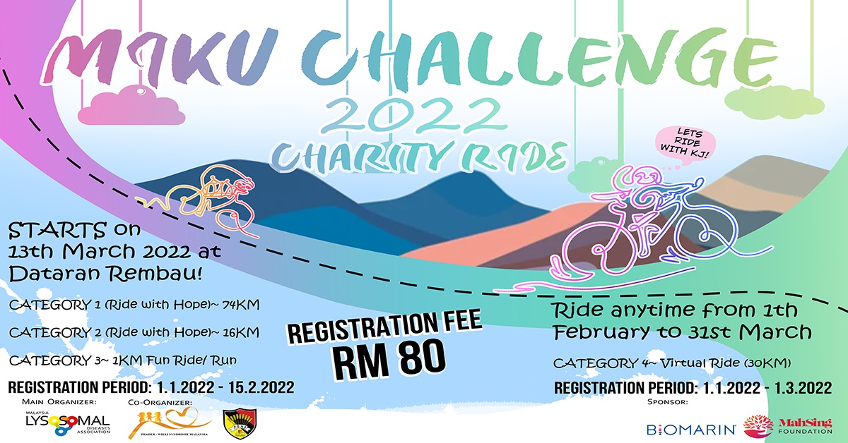 Ride With Hope - MIKU Challenge 2022 - Donation