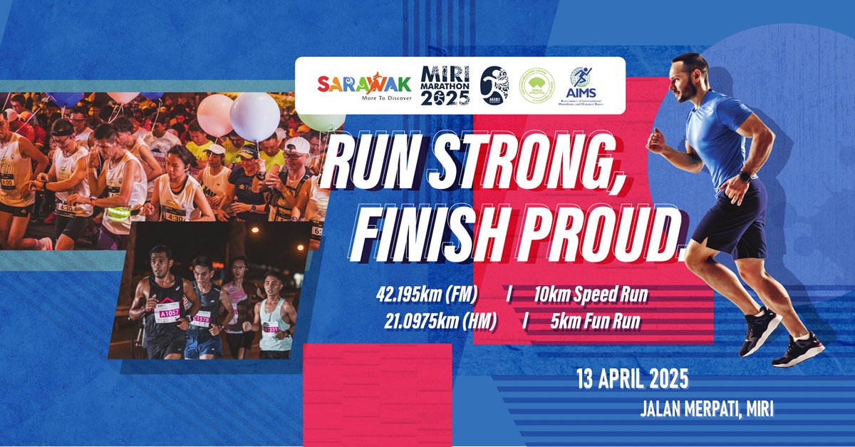 Miri Marathon 2025 Banner