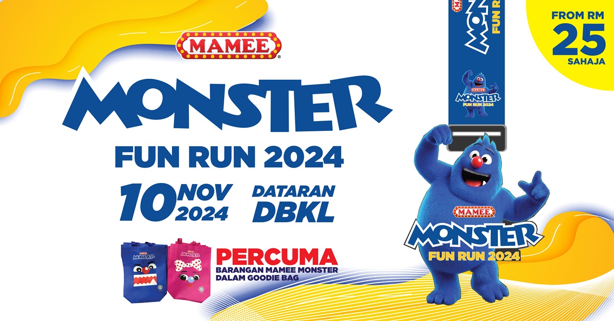 Mamee Monster Fun Run 2024 Banner