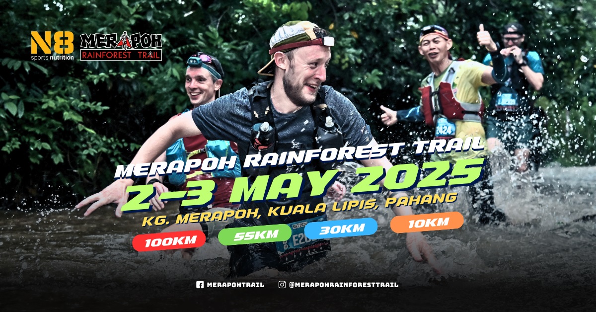 N8 Merapoh Rainforest Trail 2025 Banner