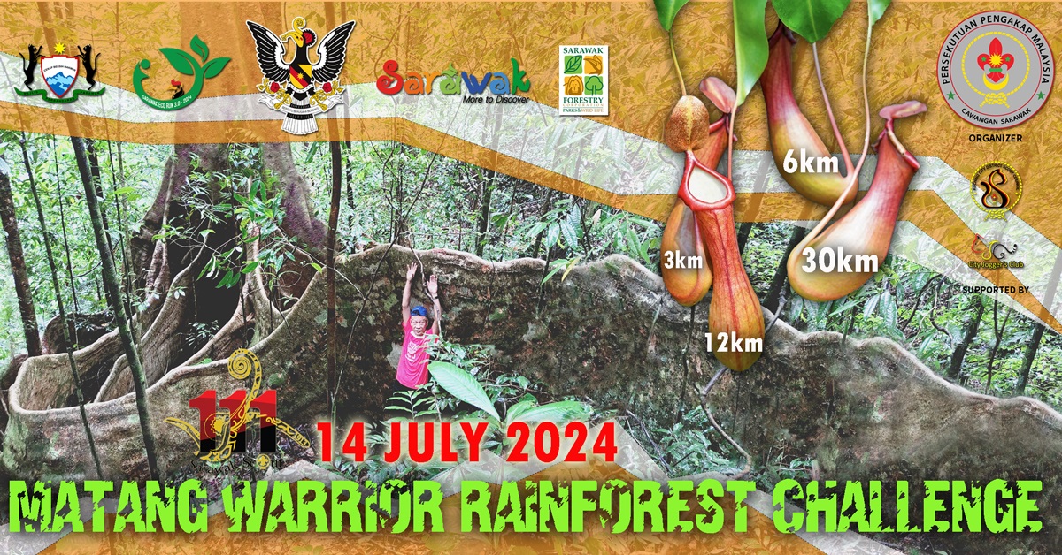 Matang Warrior Rainforest Challenge 2024 Banner