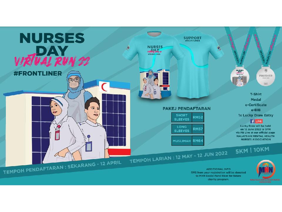 Nurses Day Virtual Run 2022 #FRONTLINER